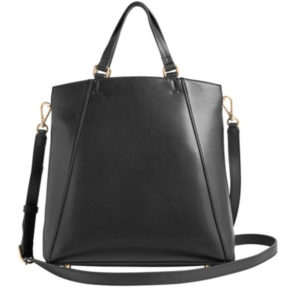 NWT Bruno Magli Snake-Embossed Windowpane Damiana Leather Tote, $525 - Picture 2 of 3